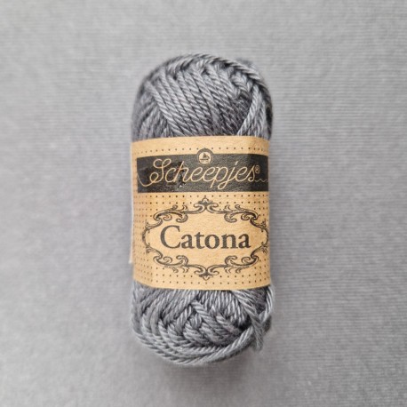 Scheepjes Catona 25g - 242 Metal Grey