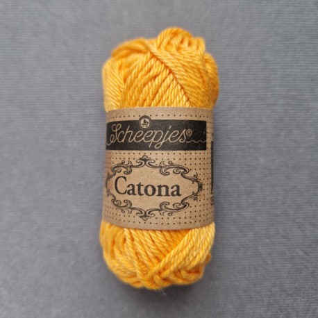 Scheepjes Catona 25г - 411 Sweet Orange