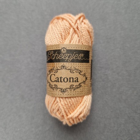 Scheepjes Catona 25г - 414 Vintage Peach