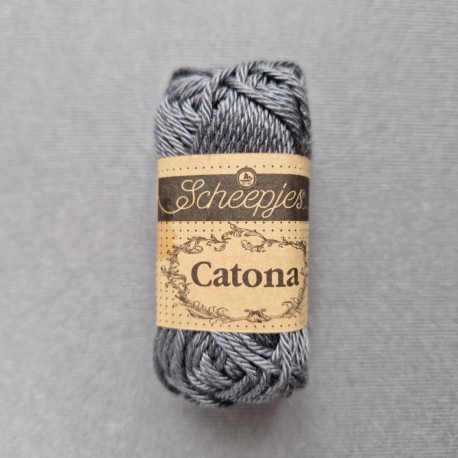 Scheepjes Catona 25г - 501 Anthracite