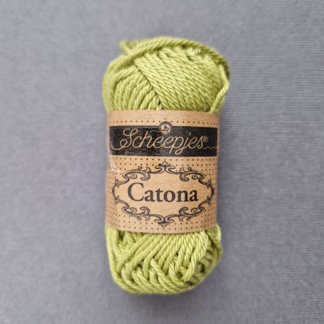 Scheepjes Catona 25г - 512 Lime