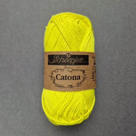 Scheepjes Catona 25g - 601 Neon Yellow