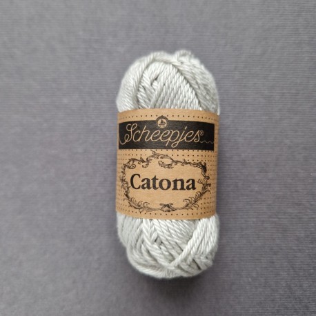 Scheepjes Catona 50g - 172 light silver