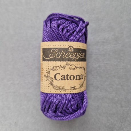Scheepjes Catona 50g - 521 deep violet