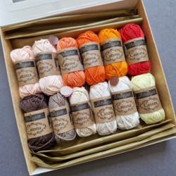 Scheepjes Catona Set 'Desert sunset' (12 pcs)