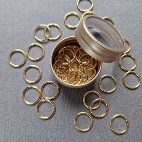 Set of stitch markers "Gold" (20 pcs)