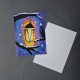 Charity postacard "Winter lantern"
