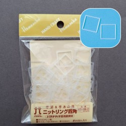 Hamanaka plastic element, square, 8 mm
