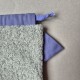 Handmade cotton boucle fabric Cat Bag M Lavender