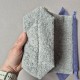 Boucle fabric Bag Fluffy Cat Violet