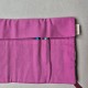 Handmade fabric Cat Bag M + Cat Case Raspberry