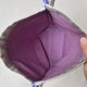 Handmade cotton fabric Cat Bag M Lilac