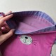 Fabric Bag Whiskers Cat Fuchsia