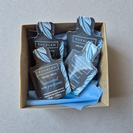 Eucalan sampler set, Natural (4×5 ml)