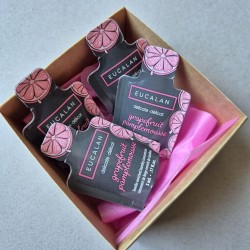Eucalan sampler set, Grapefruit (4×5 ml)