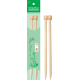 Спиці прямі бамбукові ChiaoGoo 30 см, натуральний колір