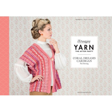 Yarn The After Party №16 Coral Dreams Cardigan