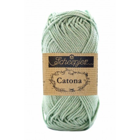 Scheepjes Catona 10g - 402 Silver Green